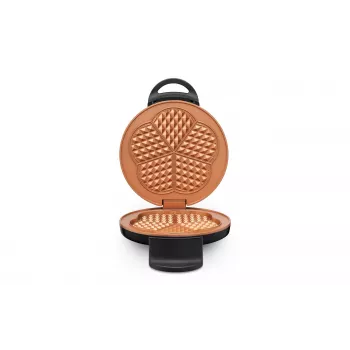 Trisa Retro waffle a forma di cuore 5 waffle nero (7384,4212)