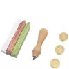 Artoz set ceralacca rosa chiaro verde chiaro rame (137605-21)
