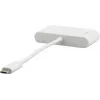 Kramer ADC-U31C/M2 adattatore multiporta USB-C – 4K HDMI, USB-A, USB-C PD, 17 cm, bianco 99-97210004