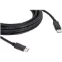 Kramer C-DP-50 cavo DisplayPort 15,2 m 4K nero con blocco 97-0617050