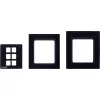 Kramer Electronics RC-206/RC-306 set pannello EU 80/86 (B) – set cornice e pannello frontale nero per versione EU del RC-206/RC-306 30-00020599