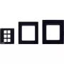 Kramer Electronics RC-206/RC-306 set pannello EU 80/86 (B) – set cornice e pannello frontale nero per versione EU del RC-206/RC-306 30-00020599