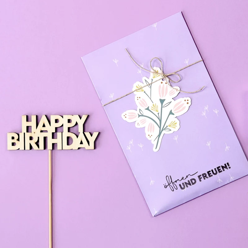 Artoz etichetta regalo in carta multicolore 6 pz. (144500-262)