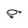 Kramer C-HM/RA2-3 cavo HDMI High-Speed con Ethernet, angolare ad angolare, 0,9 m, grigio, supporto 4K 97-0144003