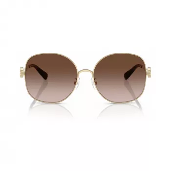 Tory Burch TY6112-334613 occhiali da sole donna farfalla dark havana marrone sfumato 56/16/140 mm