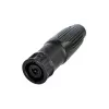Neutrik NLT8MXX-BAG connettore maschio per cavo speakON a 8 poli, nero