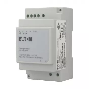 Eaton PSL30E24RP alimentatore switching monofase 30W 24V DC guida DIN EP-401403
