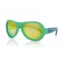 SHADEZ SHZ 44 occhiali da sole junior per bambini 3-7 anni con stampa a foglia verde designer, UV400, infrangibili