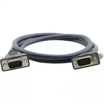 Kramer C-MGM/MGM-6 cavo VGA, connettore maschio HD-15 a connettore maschio HD-15, 1,8 m, stampato, nero 92-7201006