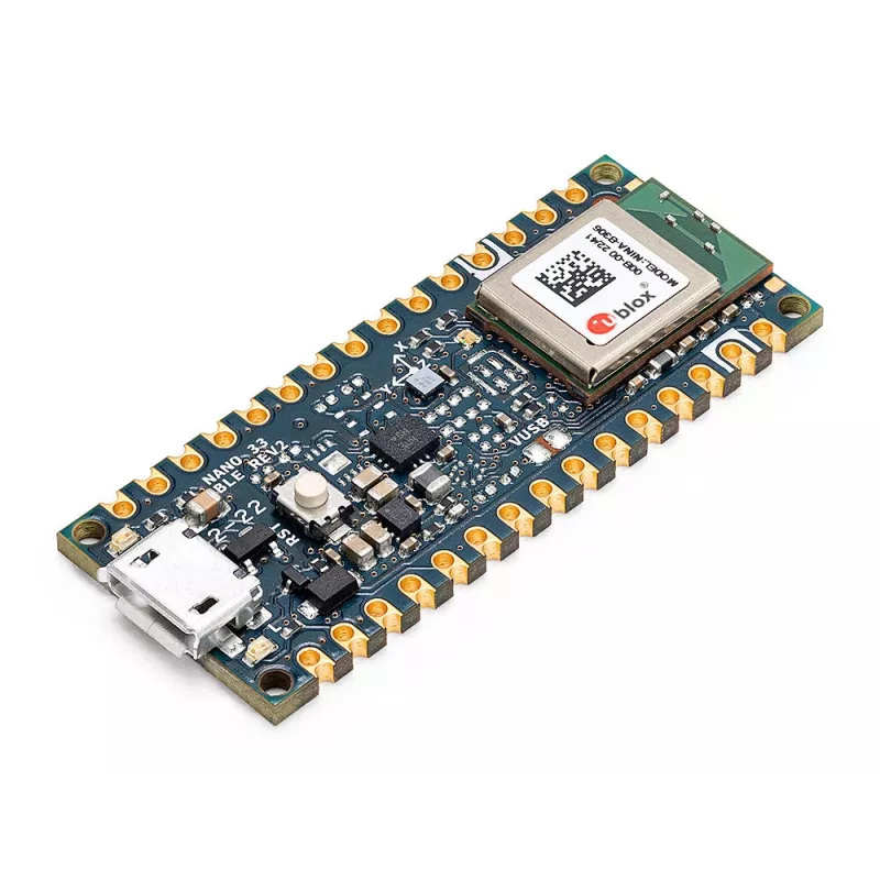 Scheda Arduino Nano 33 BLE Rev2 ABX00071 con nRF52840 Cortex-M4 e BLE 5.0