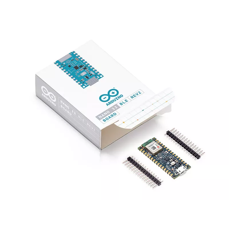 Scheda Arduino Nano 33 BLE Rev2 ABX00071 con nRF52840 Cortex-M4 e BLE 5.0