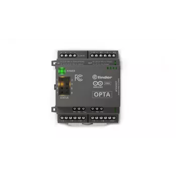 Modulo di espansione analogico Arduino Opta AFX00007 - 4 ingressi analogici configurabili, 2 uscite analogiche, 12-24 VDC, guida DIN
