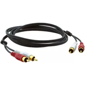 Cavo audio coassiale Kramer C-2RAM/2RAM-1 connettore RCA a connettore RCA 0,3 m nero 95-0202001