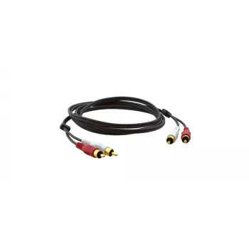 Cavo audio coassiale Kramer C-2RAM/2RAM-1 connettore RCA a connettore RCA 0,3 m nero 95-0202001