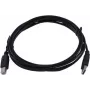 Cavo Kramer Electronics 0,9 m USB 2.0 connettore maschio USB-A a connettore maschio USB-B nero (96-0215003)