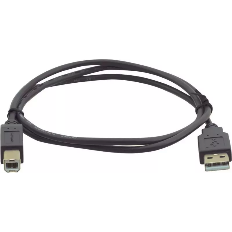 Cavo Kramer Electronics 0,9 m USB 2.0 connettore maschio USB-A a connettore maschio USB-B nero (96-0215003)