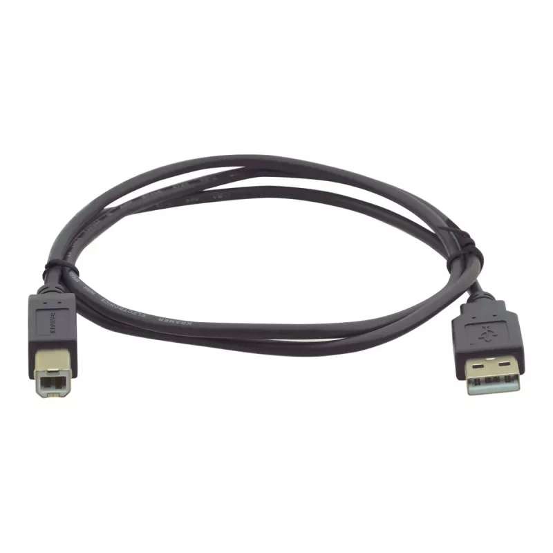 Cavo Kramer Electronics 0,9 m USB 2.0 connettore maschio USB-A a connettore maschio USB-B nero (96-0215003)