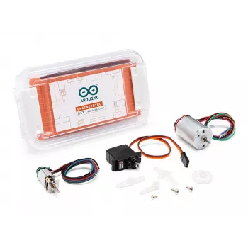 Arduino AKX00033 motore per Engineering Kit R2 - motore DC a spazzole 12V, 6000 giri/min, albero D