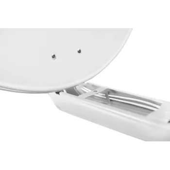 AXING SAA 85-01N antenna satellitare in alluminio 85 cm, grigio chiaro SAA08501N