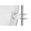 AXING SAA 85-01N antenna satellitare in alluminio 85 cm, grigio chiaro SAA08501N
