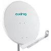 AXING SAA 85-01N antenna satellitare in alluminio 85 cm, grigio chiaro SAA08501N