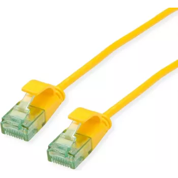 ROLINE RM cavo patch UTP Cat.6A/Class EA SLIM giallo 1,5m 21.45.3424