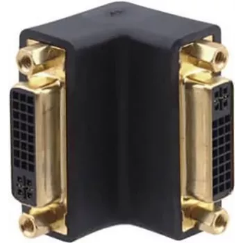 Kramer AD-DF/DF/RA adattatore angolare connettore femmina DVI-I su connettore femmina DVI-I 99-9595011