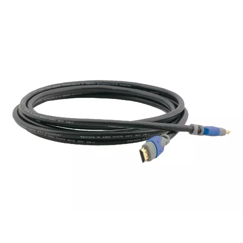 Kramer C-HM/HM/PRO-65 cavo HDMI con Ethernet - 19,8m (65 ft), 4K@60Hz, HDMI 2.0, nero 97-01114065