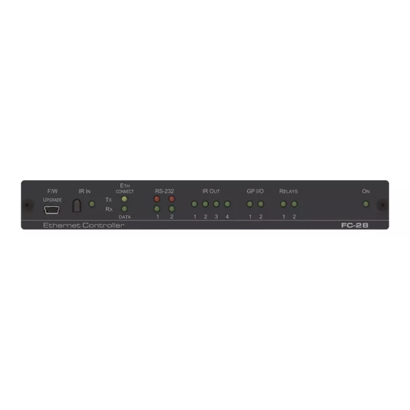 Kramer FC-28 gateway di controllo, 10 porte, Ethernet, RS-232, IR, I/O digitali, ingresso analogico 30-80392090