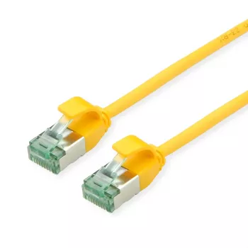 ROLINE RM cavo patch U/FTP Cat.6A/Class EA SLIM giallo 0,15m - FTP (21.45.3320)