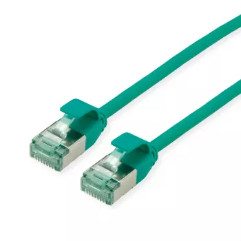 ROLINE RM cavo patch U/FTP Cat.6A/Class EA SLIM verde 5m - FTP (21.45.3337)