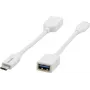 Kramer Electronics ADC-USB31/CAE cavo USB 3.2 Gen 1, USB-C a USB-A, bianco, 0,91 m 99-97210005