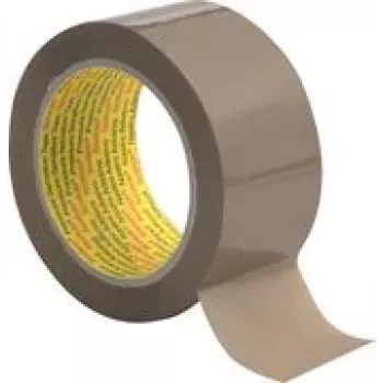 Scotch nastro da imballaggio 3739 marrone 50 mm x 66 m, 0,056 mm, nastro adesivo ad alte prestazioni, srotolamento silenzioso, adesivo acrilico 3739B506