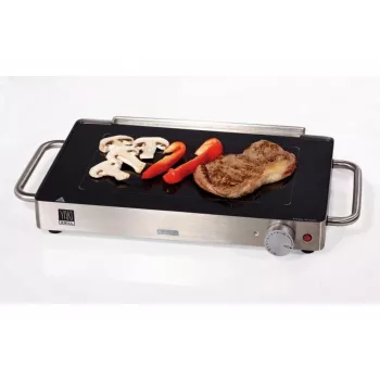 Ariete YAKI grill elettrico da tavolo con superficie in ceramica, 800 W