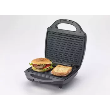 Ariete A1980 sandwich maker e grill, 750 W, nero/argento