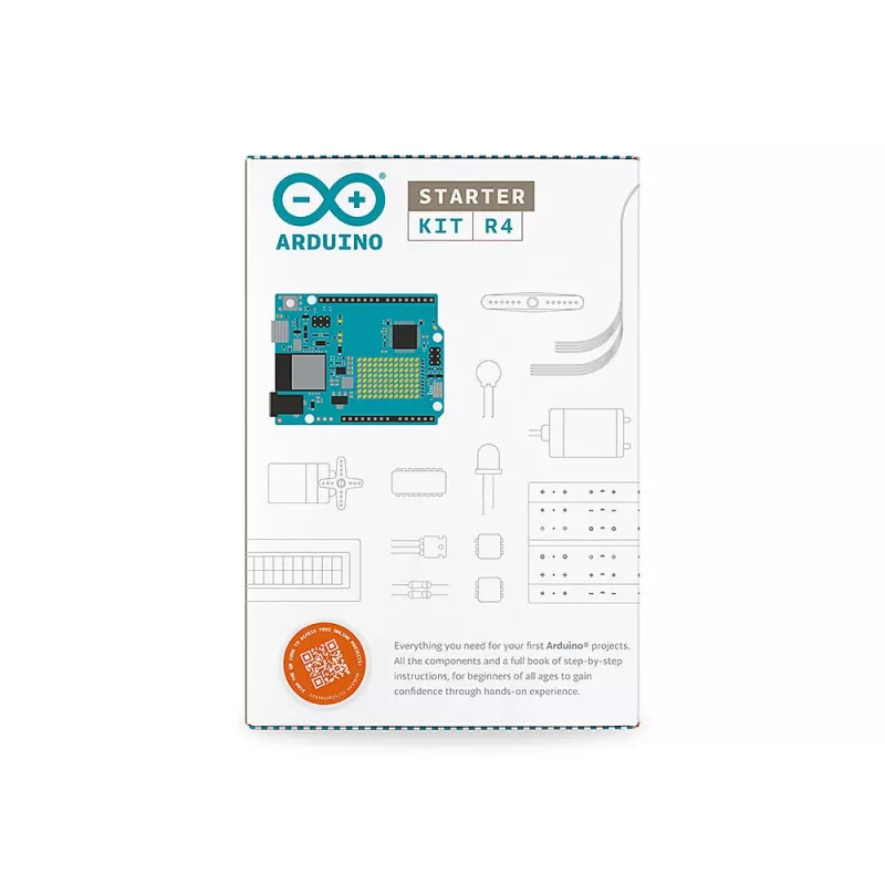 Arduino K000007_R4 Kit Starter Rev 4 didattico (K000007_R4)