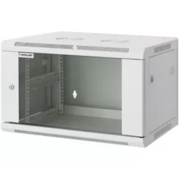 Intellinet Armadio di rete a parete 19 pollici, Basic Line, 12U, profondità 400 mm, grigio RAL 9005 (716703)