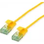 ROLINE RM Cavo patch UTP Cat.6A/Class EA SLIM giallo 5m 21.45.3427