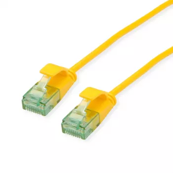 ROLINE RM Cavo patch UTP Cat.6A/Class EA SLIM giallo 5m 21.45.3427