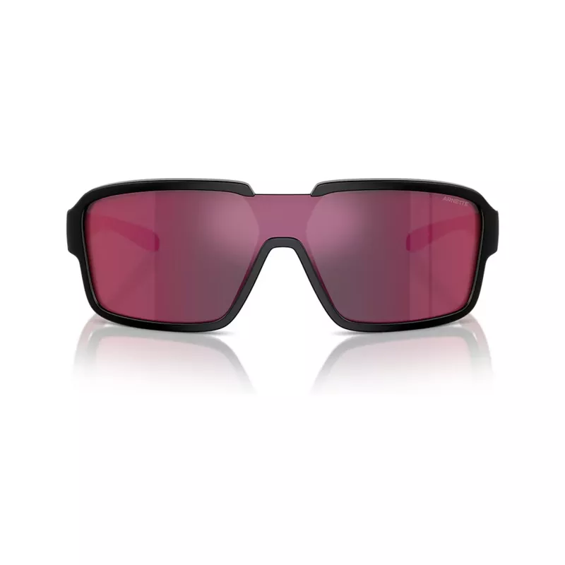 Arnette Gringo AN4335-27536Q Occhiali da sole uomo nero opaco/grigio scuro specchiati argento