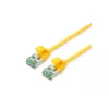 ROLINE RM U/FTP Patchkabel Cat.6A Class EA Slim Giallo 1,5m 21.45.3324