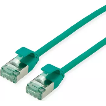ROLINE RM U/FTP Patchkabel Cat.6A/Class EA Slim verde 1,5m - FTP 21.45.3334