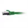 C2G Cavo patch Ethernet Cat6a Slim 0,3m U/UTP RJ-45 viola 28 AWG
