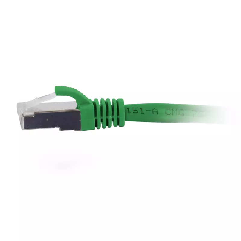 C2G Cavo patch Ethernet Cat6a Slim 0,3m U/UTP RJ-45 viola 28 AWG