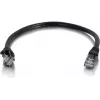 Cables2Go Cavo patch Ethernet Cat6 UTP 0,5m, nero, snagless, guaina in PVC 83405