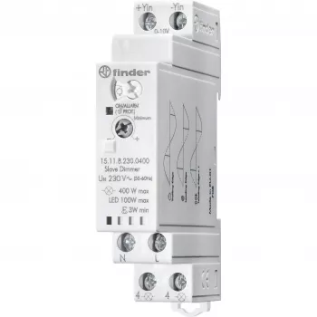 Finder Dimmer elettronico unità slave 230V AC 400W 15.11.8.230.0400