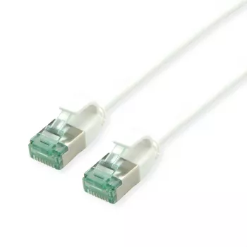 ROLINE RM Cavo patch U/FTP Cat.6A/Class EA SLIM bianco 3m - FTP 21.45.3366