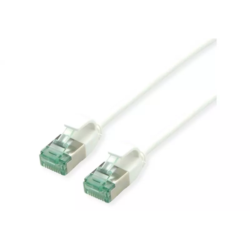 ROLINE RM Cavo patch U/FTP Cat.6A/Class EA SLIM bianco 3m - FTP 21.45.3366
