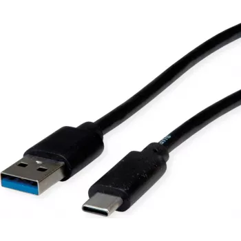 ROLINE RM Cavo USB 3.2 Gen 1, USB A-C, ST/ST, nero, 3 m 11.45.9013