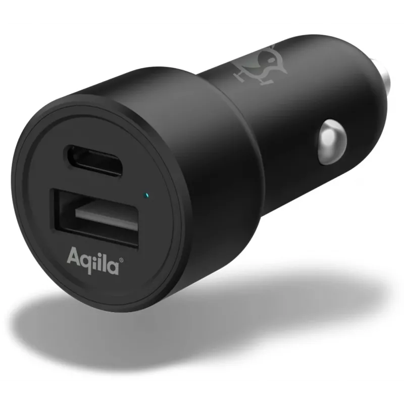 Aqiila CHARGEBIRD CC2 Caricabatterie da auto nero, 32 Watt (AQCCCC2CBI403)